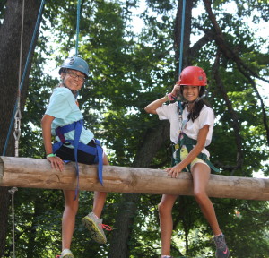 Camp Crosley YMCA high ropes course