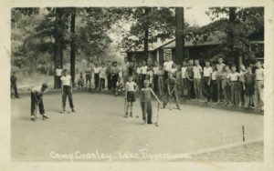 Camp Crosley Centennial Croquet tournament